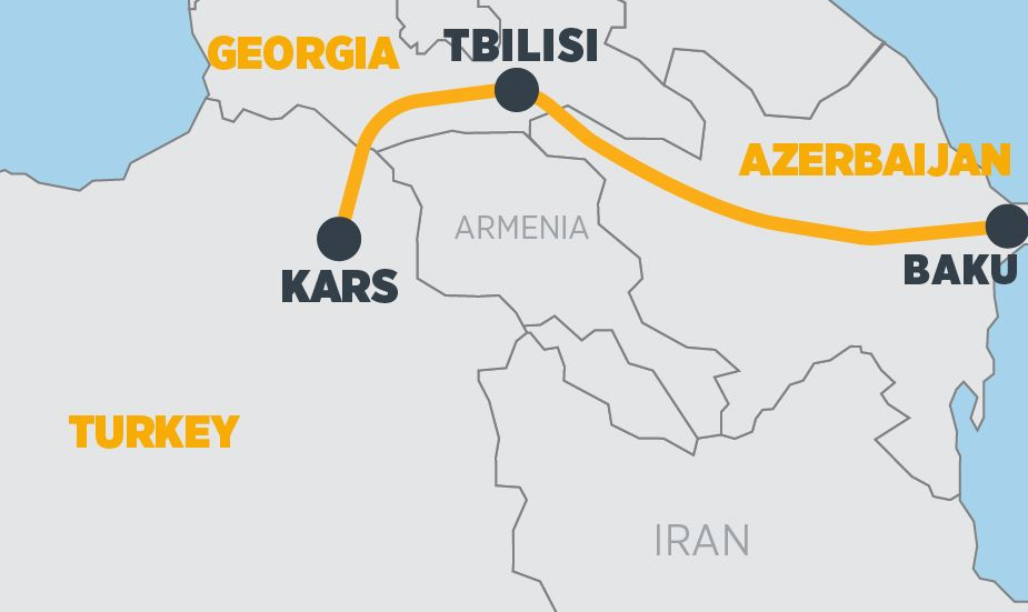 Spanning mainlands: Azerbaijan, Georgia, Turkiye join on Baku-Tbilisi-Kars rail line venture