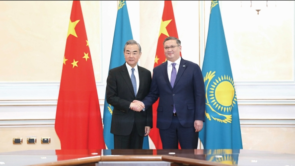 Wang Yi : China to expand monetary participation with Kazakhstan