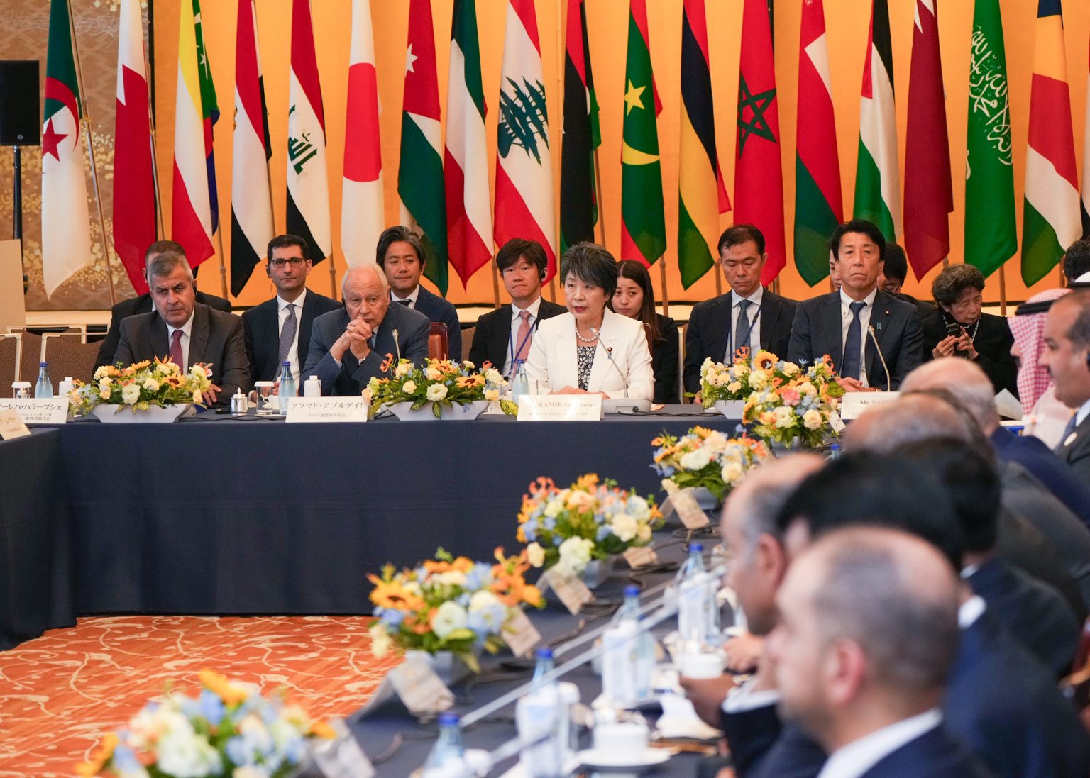 Japan-Arab Economic Forum 2024, Aiming Enhancement of Cooperation Partnership among Japan and Arab States held in Tokyo July 10, 2024, NSN Asia 7