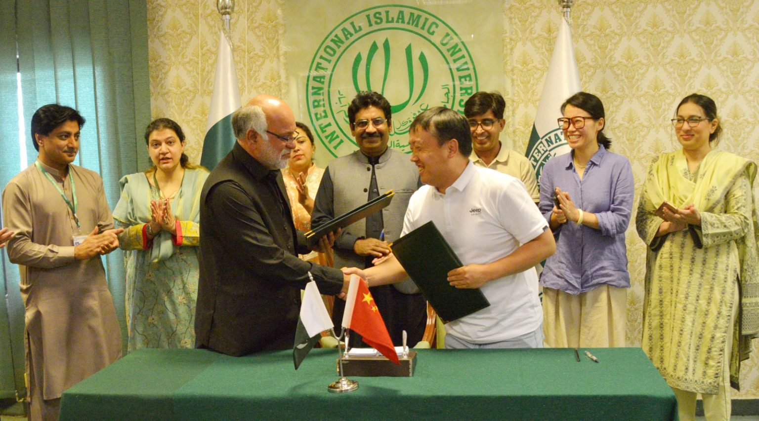 NingboTech University Signs Cooperation Partnership with IIUI NingboTech University of China signs cooperation partnership with media school of International Islamic University of Pakistan, July 29, 2024, NSN Asia 2