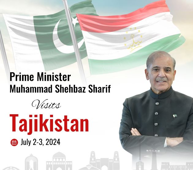 Pakistan Prime Minister to Arrive in Dushanbe, Tajikistan, to Forge Bilateral Cooperation, Regional Connectivity Pakistan Prime Minister to Arrive in Dushanbe, Tajikistan, to Forge Bilateral Cooperation, Regional Connectivity, NSN Asia 2024