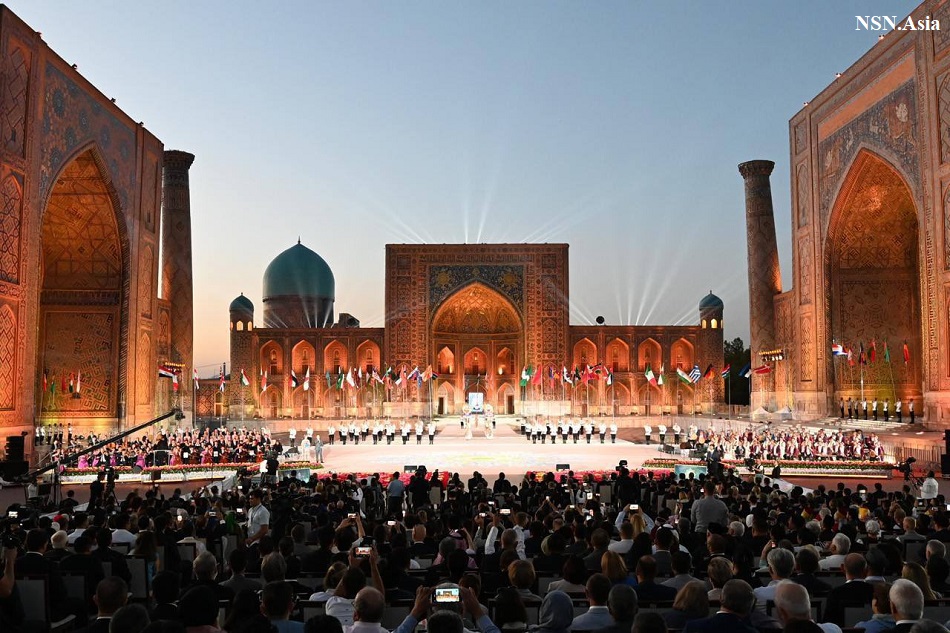 Sharq Taronalari 2024 Opens in Samarkand, Uzbekistan Sharq Taronalari 2024 opens in Samarkand, Uzbekistan,