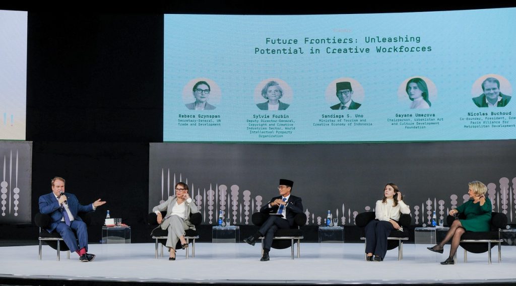 Tashkent Hosts World Conference on Creative Economy for Advancing Creative Economy by AI World Conference on Creative Economy held in Tashkent 2024