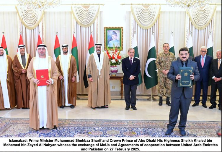 U.A.E, Pakistan Vow to Expand Cooperation in Banking, Mining, Infrastructure Development, Railways U.A.E, Pakistan Vow to Expand Cooperation in Banking, Mining, Infrastructure development, Railways NSN 2025